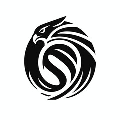 Sharp and Fierce Eagle Logo Competitive and Striking