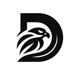 Assertive Black Eagle Logo for Professional Branding