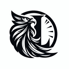 Impressive Black Eagle Logo for Professional Branding