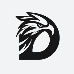 Prestigious Black Eagle Logo for Professional Branding
