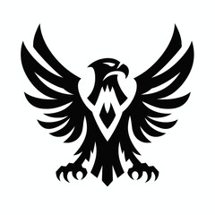 Noble Black Eagle Logo for Professional Branding