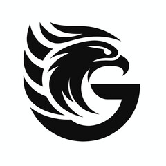 Black Eagle Logo Depth, Dimension and Realism