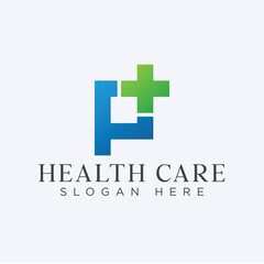 Fototapeta premium Healthcare logo, hospital logo, medical logo, health icon