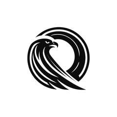 Black Eagle Logo Depth, Dimension and Realism