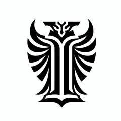 Timeless Black Eagle Logo for Professional Branding