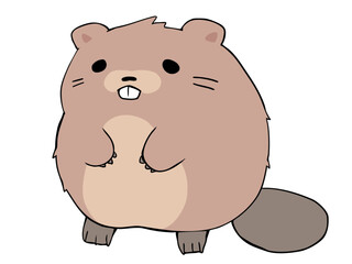 まるっこい ビーバー