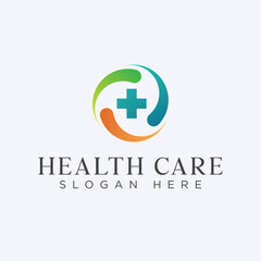 Healthcare logo, hospital logo, medical logo, health icon