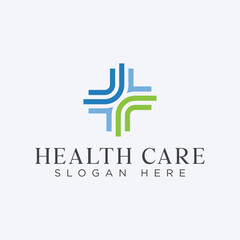 Healthcare logo, hospital logo, medical logo, health icon