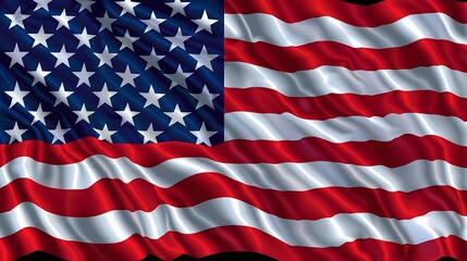 Obraz premium USA flag
