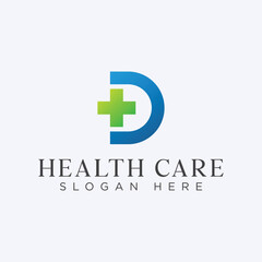 Fototapeta premium Healthcare logo, hospital logo, medical logo, health icon