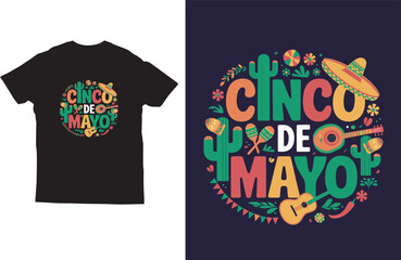 Cinco de mayo t-shirt design
