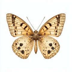 Naklejka premium Enhance your space with a stunning Speckled Wood Butterfly decal, perfect for nature lovers and decor enthusiasts alike.