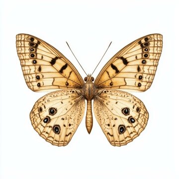 Enhance your space with a stunning Speckled Wood Butterfly decal, perfect for nature lovers and decor enthusiasts alike.