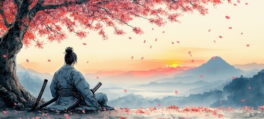 Samurais Last Hanami, Cherry blossoms