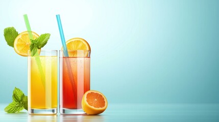 Fototapeta premium A sleek beverage icon against a clean backdrop, symbolizing refreshment and clarity for your design needs.