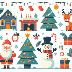 background, christmas, card, illustration, decoration, xmas, greeting, design, winter, white, vector, holiday, celebration, art, banner, happy, merry, tree, abstract, graphic, year, red, season, decem
