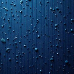 Rough, uneven surface; deep indigo blue, twill weave , blue, worn