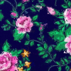 Various oil paintings, flowers, butterflies, chrysanthemums, tropical leaves, roses, peonies, parrots, beautiful scenery