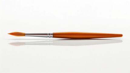 Artistic Painting Tool HighQuality Wooden Handle Paintbrush with Golden Bristles for Creative