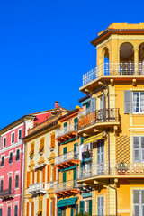 Obraz premium Altstadt von Lerici in Ligurien (Italien)