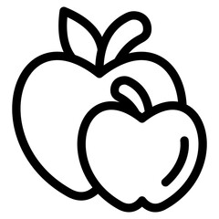 Apple Icon Element For Design
