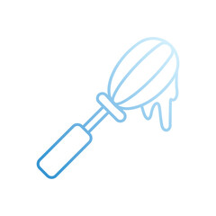 WHISK  vector icon stock illustration