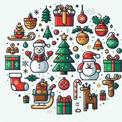 background, christmas, card, illustration, decoration, xmas, greeting, design, winter, white, vector, holiday, celebration, art, banner, happy, merry, tree, abstract, graphic, year, red, season, decem