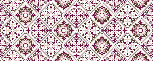 Seamless colorful patchwork. Vintage multicolor pattern in turkish style. Hand drawn background. Islam, Arabic, Indian, ottoman motifs