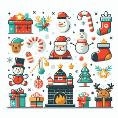 background, christmas, card, illustration, decoration, xmas, greeting, design, winter, white, vector, holiday, celebration, art, banner, happy, merry, tree, abstract, graphic, year, red, season, decem