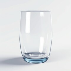 The glass of milk on wooden table. Glass of fresh white milk on blue background in the kitchen. Vertical image.