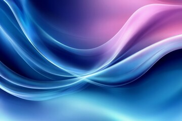 Naklejka premium Vibrant abstract waves in multicolor gradient. AI generative