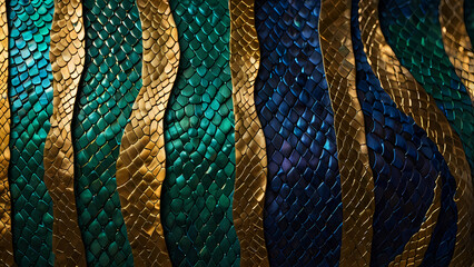 Detailed Boa Constrictor Skin Texture