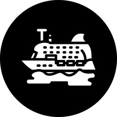 Cruise ship Icon Style
