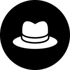 Sun hat Icon Style