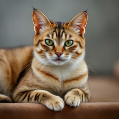 Obraz premium portrait of a orange cat