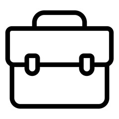 Briefcase Icon Element For Design