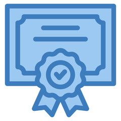 Certificate Icon Element For Design