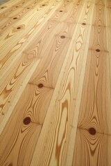 Light oak floorboards, showing knots & variations, light brown, natural