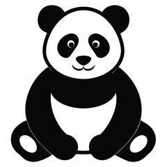 panda bear vector illustration