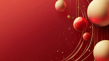 Red Festival Theme Background