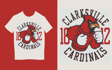 Create unique custom vintage illustration t-shirt design