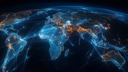 Mapping global trade routes china gigapixel visualization economic landscape global perspective trade dynamics