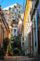 Rio de Janeiro, RJ, Brazil, 03/10;2025 - Eduardo Jansen Street, at Morro da Conceição, Conceição Hill, Saúde neighborhood, downtown Rio de Janeiro