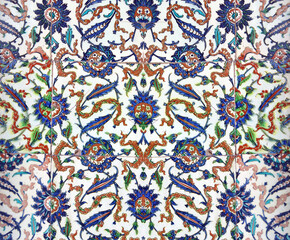  Iznik mosaic tiles of  Harem