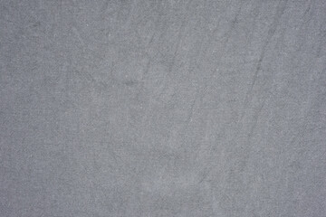 Gray cotton fabric texture background, Wrinkle surface textile, wallpaper, banner