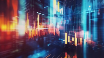 Collaborative business team analyzing financial data on digital tablet with graphs in office setting