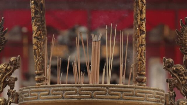 【Johor Bahru Malaysia】Traditional Temple Incense