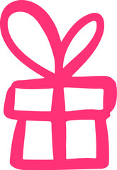 손그림 러블리 하트 아이콘