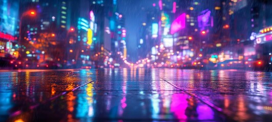 Fototapeta premium Candy Colored Reflections, Pastel colors