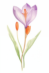 saffron flower